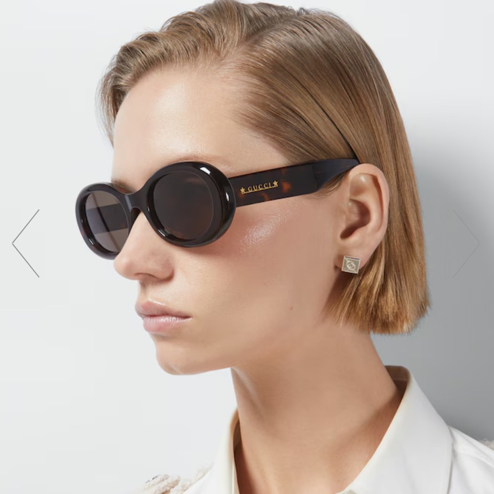 Gucci Oval Sunglasses, New without tags